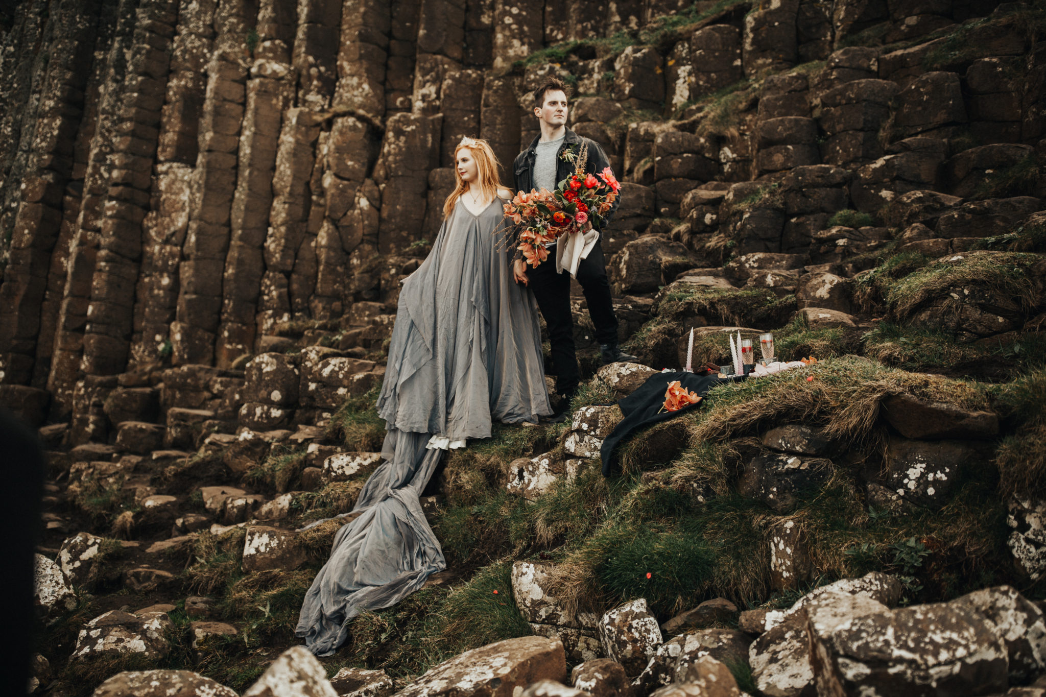 Wedding Tables Wedding florals Irish Wedding Ireland Elopement