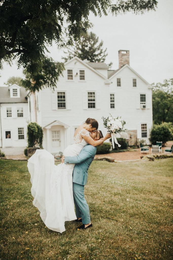 New Jersey Wedding and Elopement Photographer Bride Groom Meadowburn Farm
