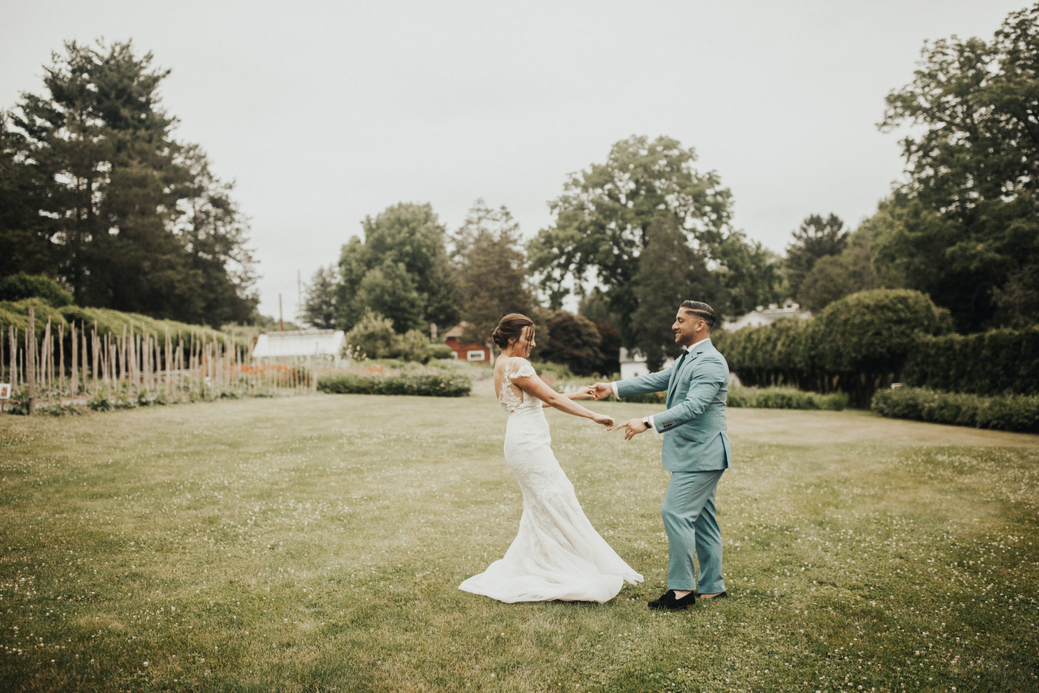 New Jersey Wedding and Elopement Photographer Bride Groom Meadowburn Farm