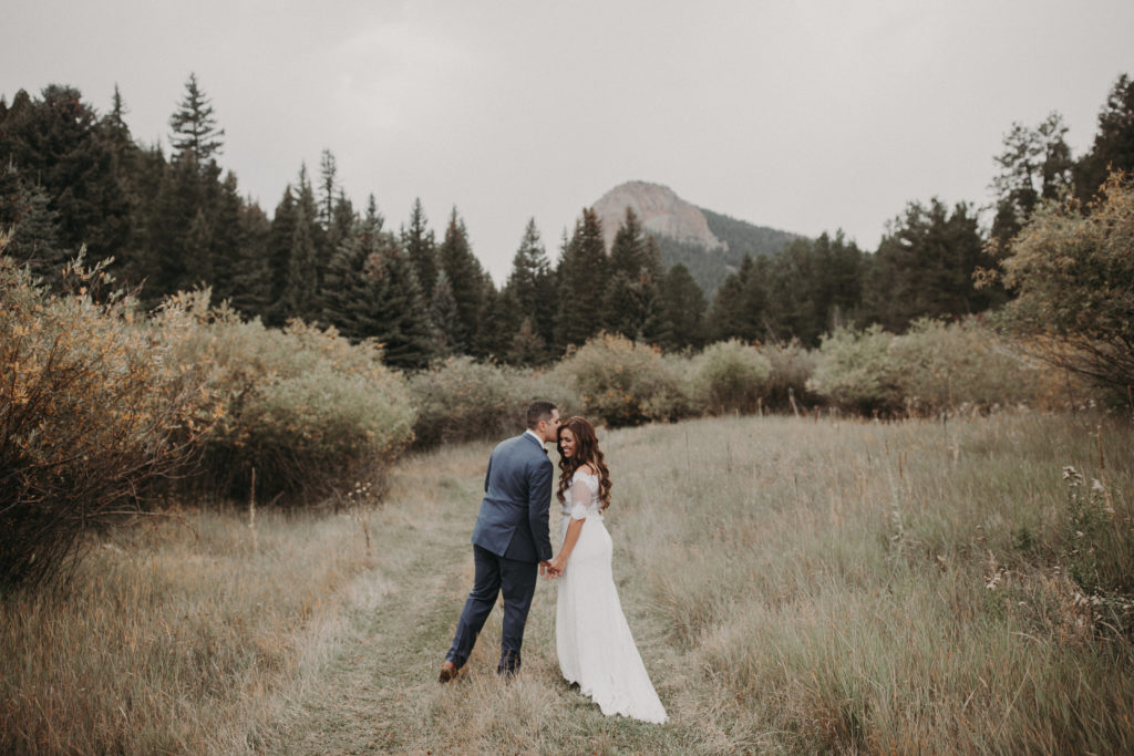Pine Colorado Wedding Ceremony