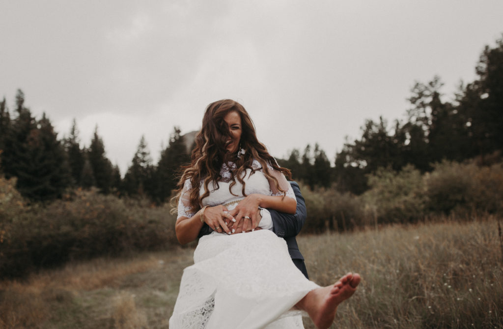 Pine Colorado Wedding Ceremony