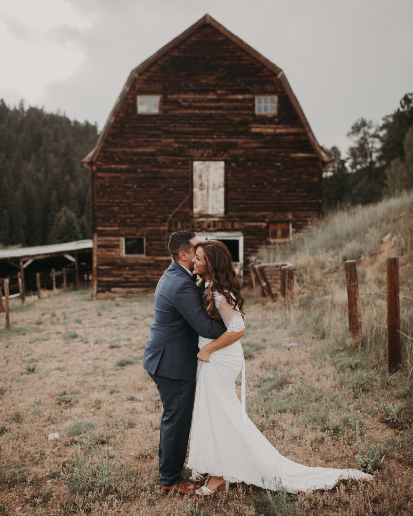 Pine Colorado Wedding Ceremony