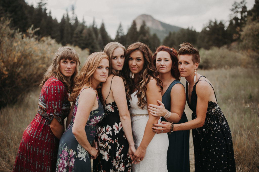 Pine Colorado Bridesmaids