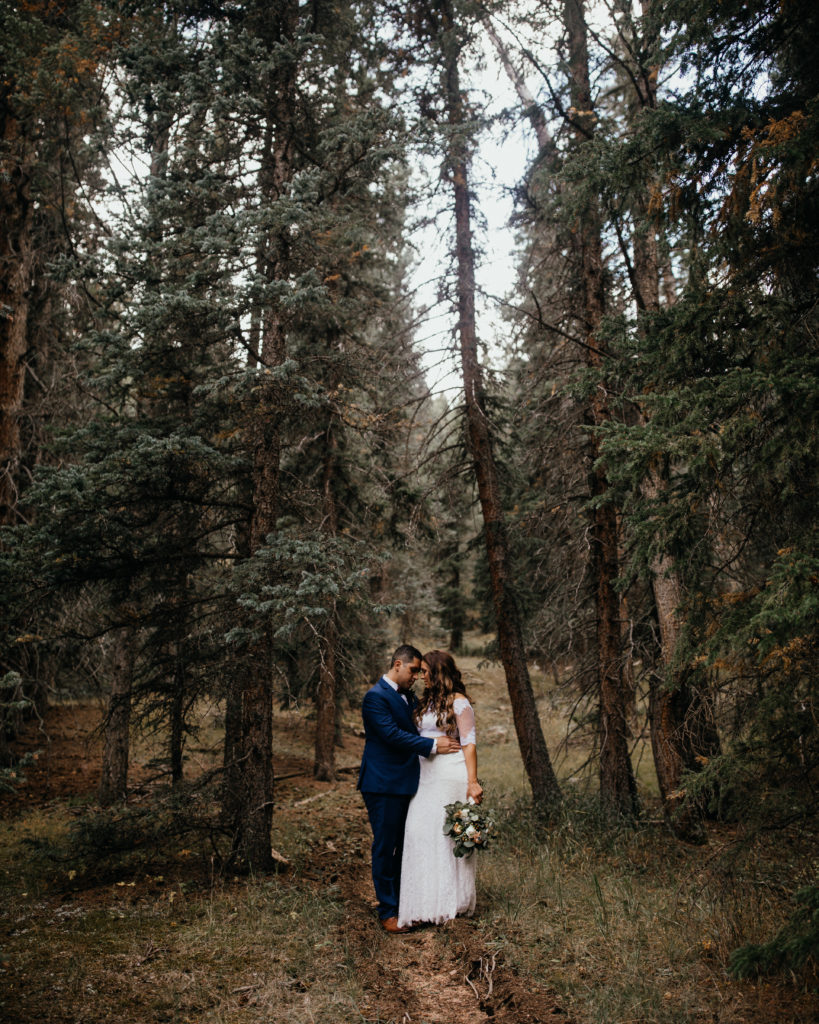 Pine Colorado Wedding Ceremony